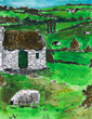 A typical stone cottage on the western Cloudy Plains